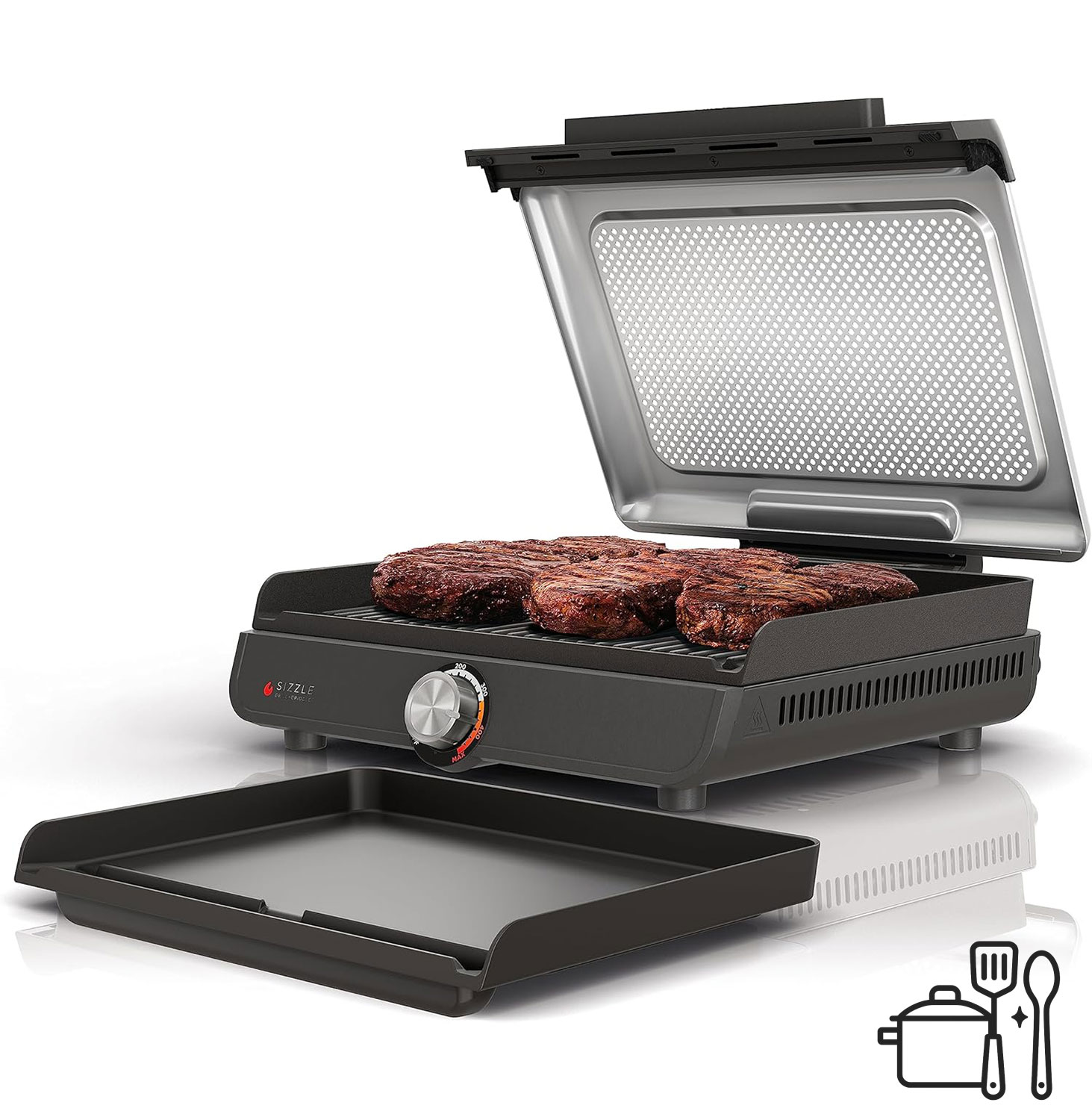 grill 14’’ Electric Indoor Grill & Griddle - Image 1