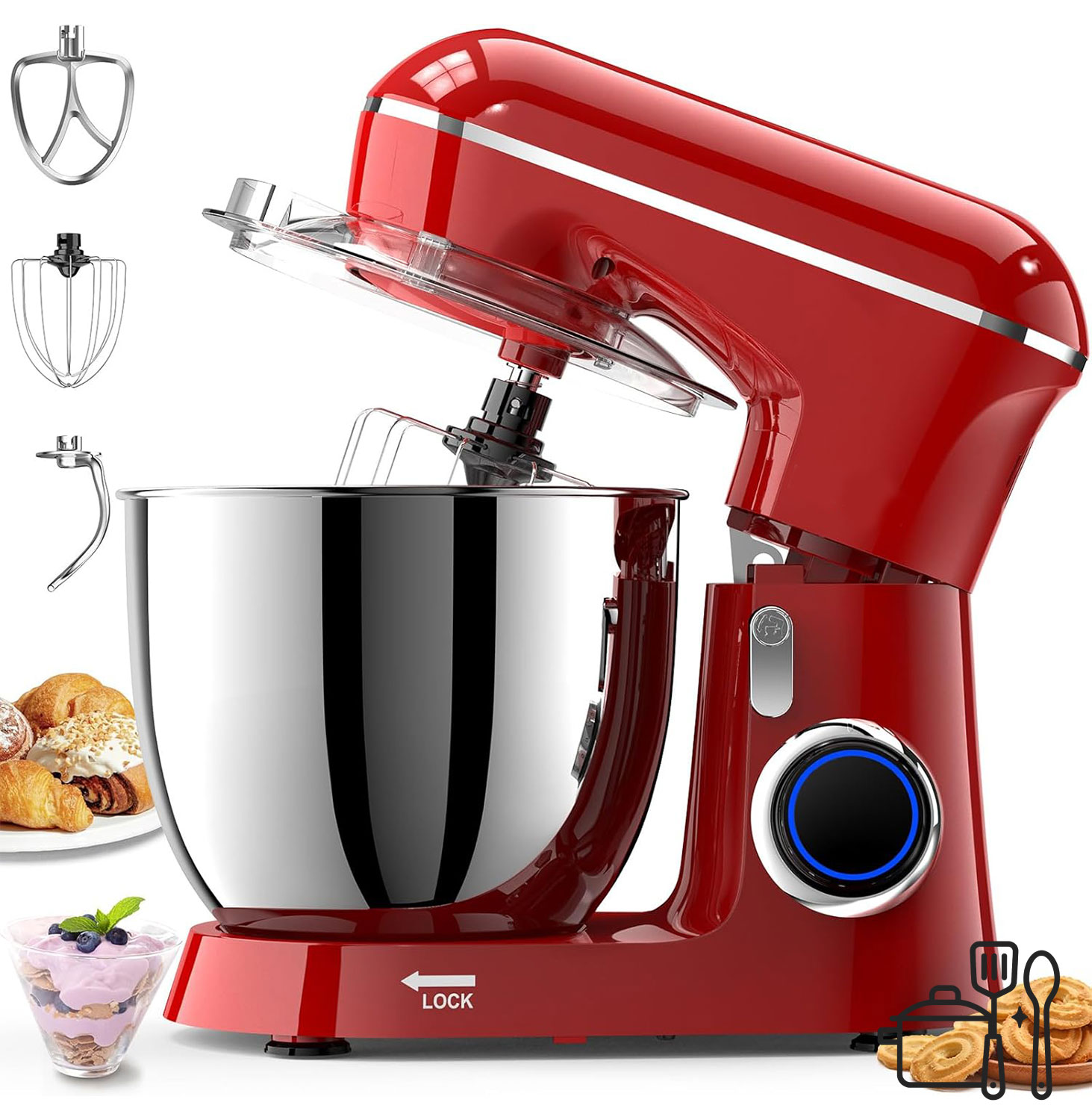 mixer 6.5-Quart Tilt-Head Stand Mixer (10-Speed) - Image 1